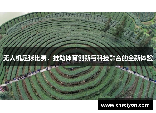 无人机足球比赛：推动体育创新与科技融合的全新体验